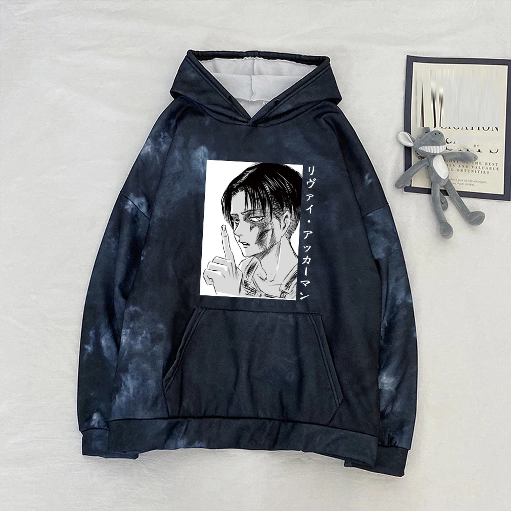 

Худи мужское с рисунком из аниме «атака на Титанов», Свитшот в стиле хип-хоп, пуловер с длинным рукавом, модный костюм в стиле Харадзюку, осен...