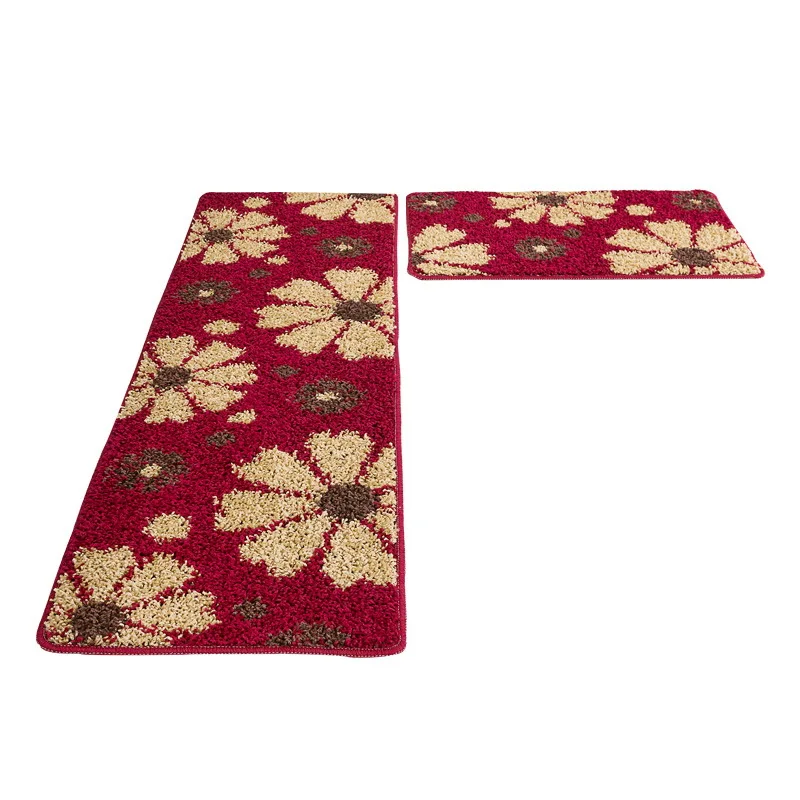 Утолщенный кухонный напольный коврик напечатанный современный ковер для кухни