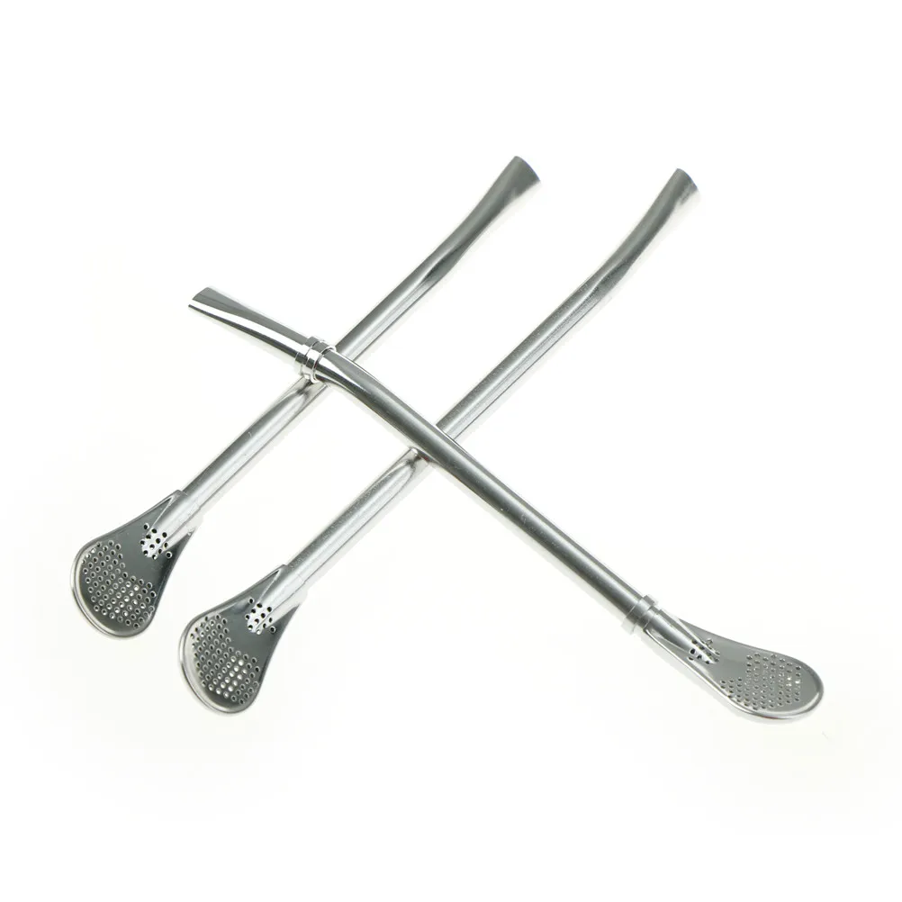 

1pc Handmade Tea Bombilla Gourd Washable Practical Tea Tools Stainless Steel Drinking Straw Filter Bar Accessories Tea Tool