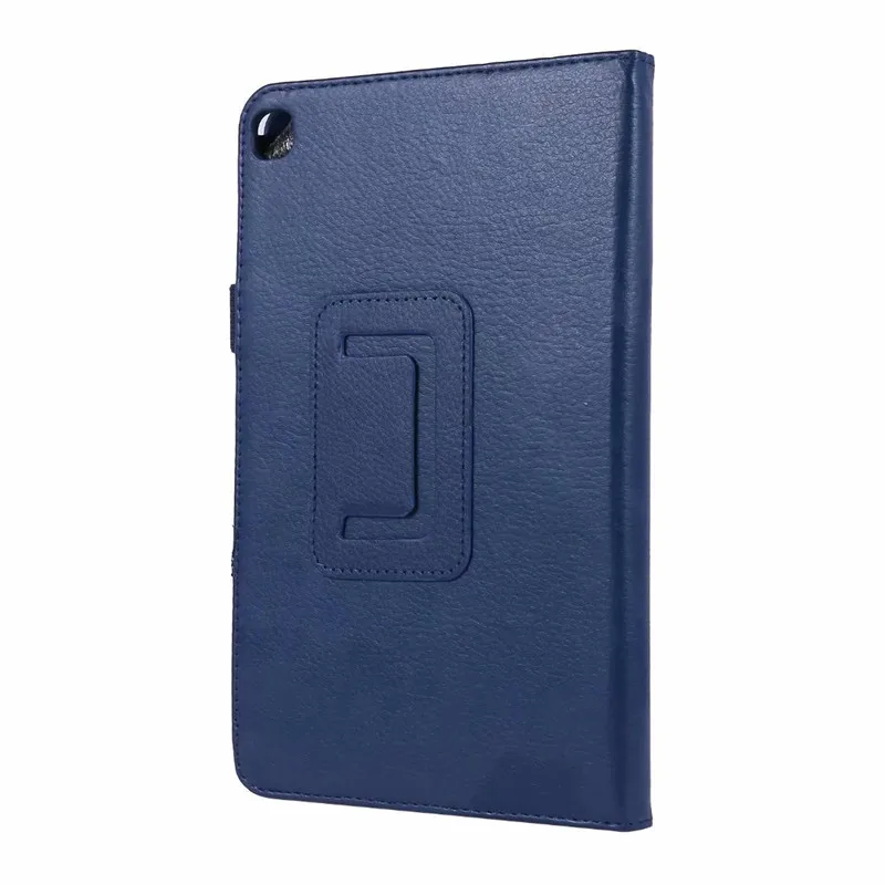 drak blue Чехол для samsung Galaxy Tab A 8,0 из искусственной кожи Тонкий чехол с откидной крышкой держателем для Galaxy Tab A 8,0 дюймов SM-T290 T295 планшет - Цвет: drak blue