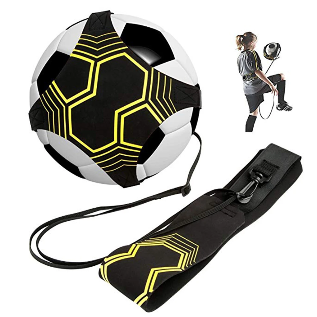 

Football Training Belt Device Solo Auxiliary Training Ball Band Soccer Ball Kick Fitness Equipment for Primary Secondary Student