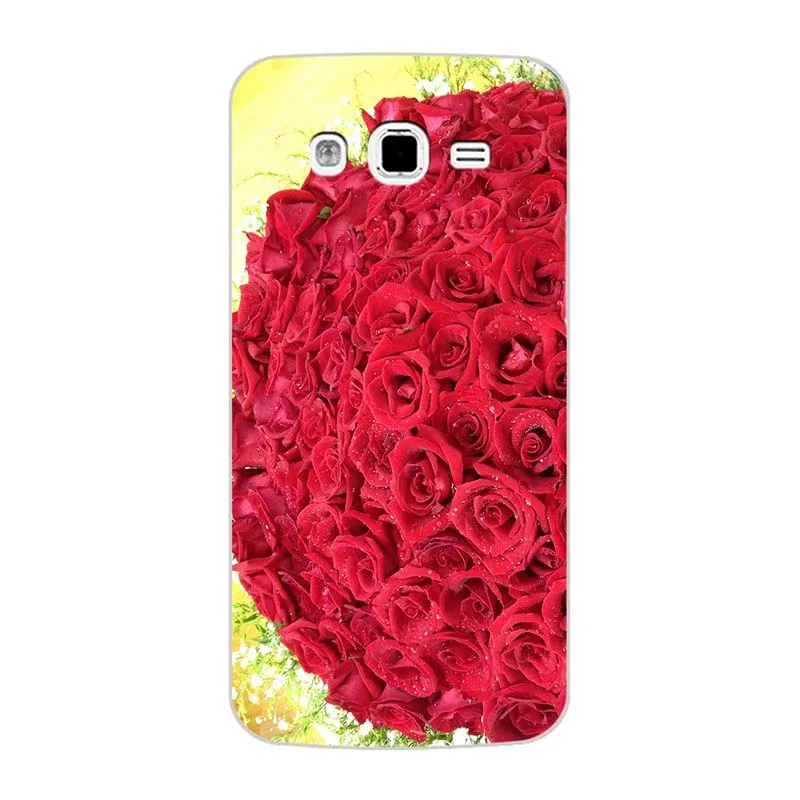 A108 Чехол для телефона samsung Galaxy Grand 2 Duos G7100 G7105 G7106 G 7106 SM-G7102 G7102 G 7102 крышка мультфильм волк Роза телефон оболочка HD - Цвет: A108