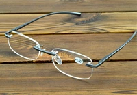 aluminium magnesium alloy nickeless top material rimless reading glasses 0 75 1 1 25 1 5 1 75 2 2 5 2 75 to 4