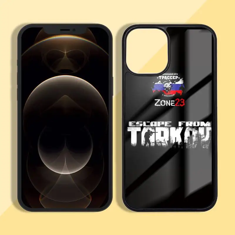 

escape from tarkov Phone Case Silicone TPU+PC For iPhone 11 12 mini Pro MAX 5 6 7 8 Plus Samsung Note20 10 Plus S7 8