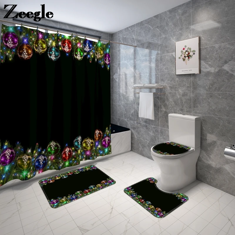 

Фланелевый коврик для ванной, коврик для ванной комнаты, набор ковриков для унитаза, чехол для сиденья, коврик, Противоскользящий коврик для...