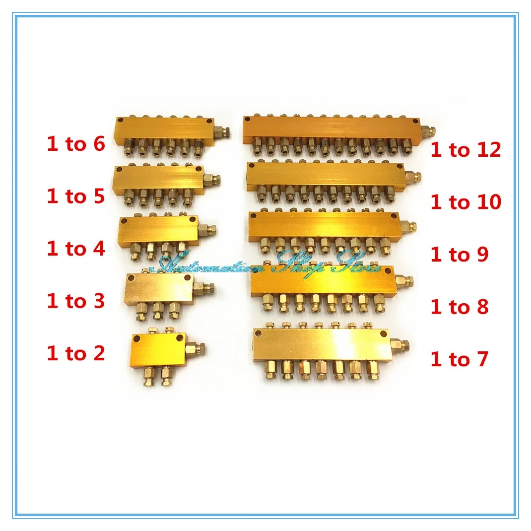 

B Type Adjustable oil separator Tubing divider TK type resist oil separation Drain valve oil circuit Lubricating oil block