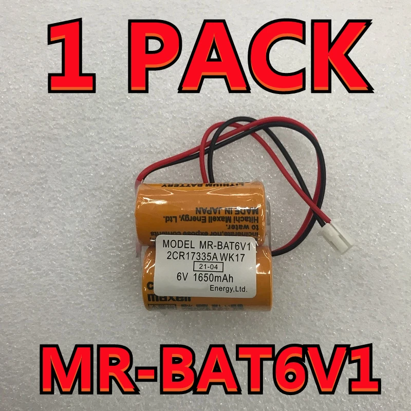 (Новая дата) 1 упаковка оригинал для MAXELL MR BAT6V1 2CR17335A WK17 6 в с разъемами