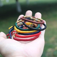 new fashion lucky string bracelet mens women handmade adjustable weave wrist bracelet for couple braclet yoga jewelry gift 2022