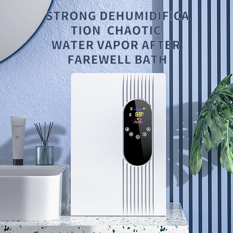 Humidity-control  Moisture Absorption Machine 2.5L Large Capacity Intelligent Remote Desiccant  Dehumidifier Electric Air Dryer