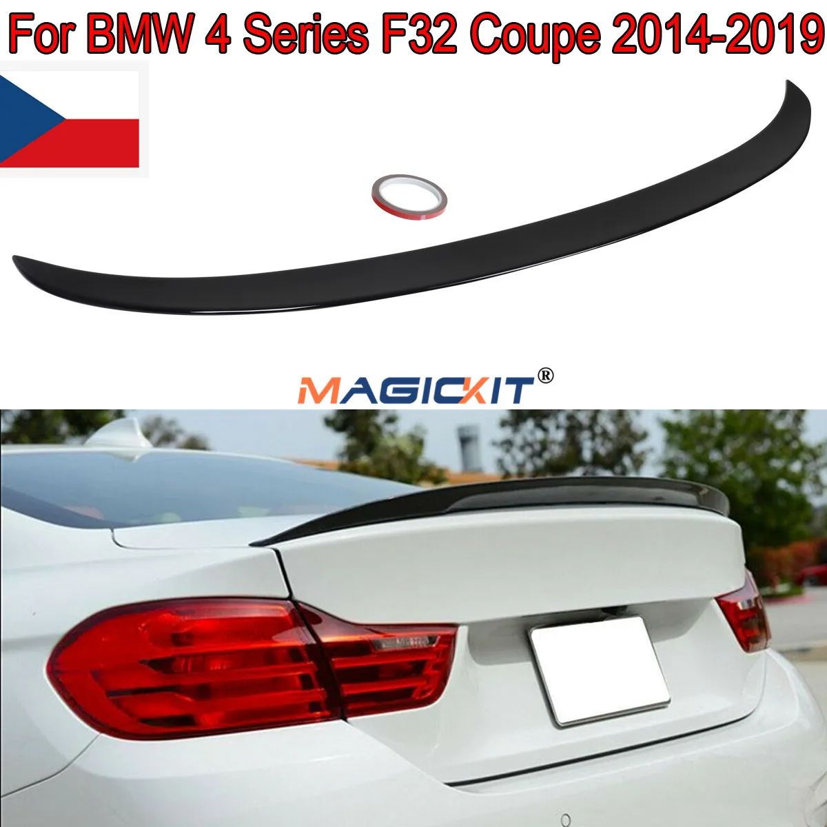 Спойлер для багажника MagicKit BMW 4 серии F32 Coupe M Performance 14 18|Амортизаторы| |