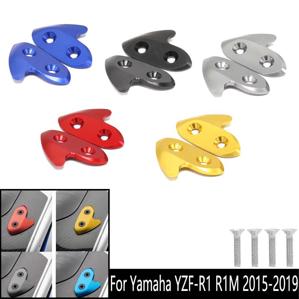 Крышка с отверстием для зеркала мотоцикла YAMAHA YZF R1 R1M 2015 2016 2017 2018 15 16 17 18 |
