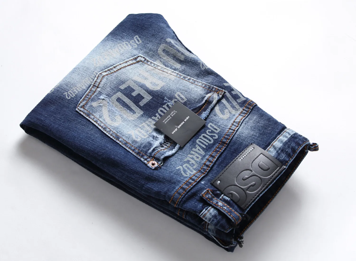 

2021 Spring New Designer DSQUARED2 Mens Jeans Pants D2 Breathable Casual Street Trousers DSQ2 Men Pants