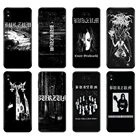 Черный чехол из ТПУ для Xiaomi Redmi 7A 8 8A 9 9A 9C, чехол для Redmi Note 8T 8 Pro T Note 9 9S 9 Pro, чехол для Burzum Filosofem BRZM