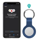 2021 Лидер продаж для Apple Airtag трекер мягкий силиконовый защитный рукав air tag брелок для Airtag аксессуары трекер силиконовый чехол