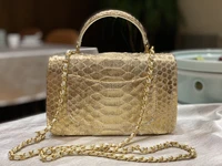 luxury brand fashion snake skin women shoulder handbag totes leather bag mini chain crossbody bags popular simple female bag