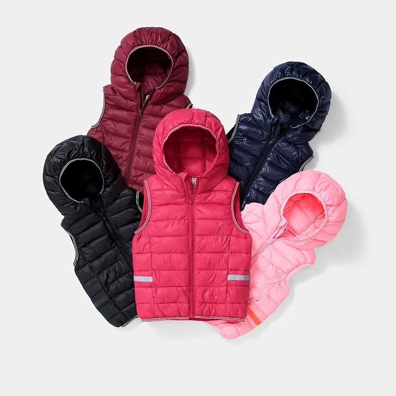 Новинка Модный хлопковый жилет для маленьких девочек и мальчиков на весну осень