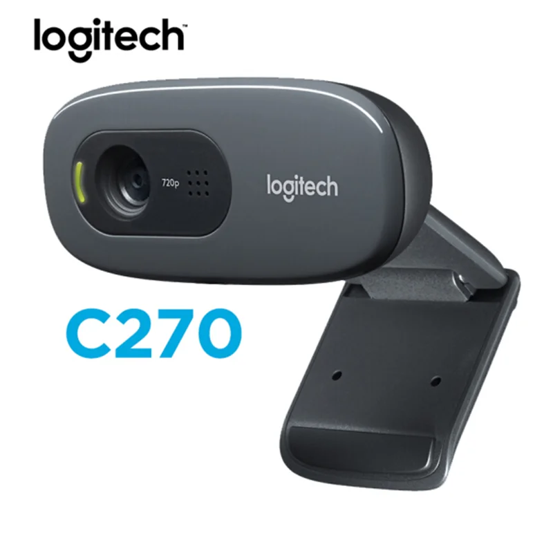 Оригинальная веб камера Logitech C270/C270i/C310/OEM HD 720p со встроенным микрофоном USB2.0 с