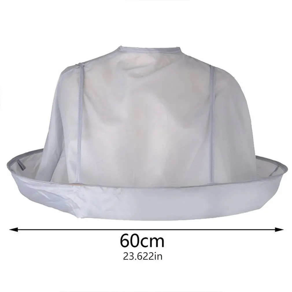 

Adult Medium Hairdressing Cape Three-dimensional Breathable Haircut Cloth Umbrella shape Hair Cutting Cloak