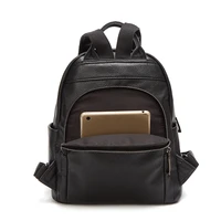 womens backpack shoulder bag black leather cute girl bag for designer 2020 motorcycle travel diaper handbag