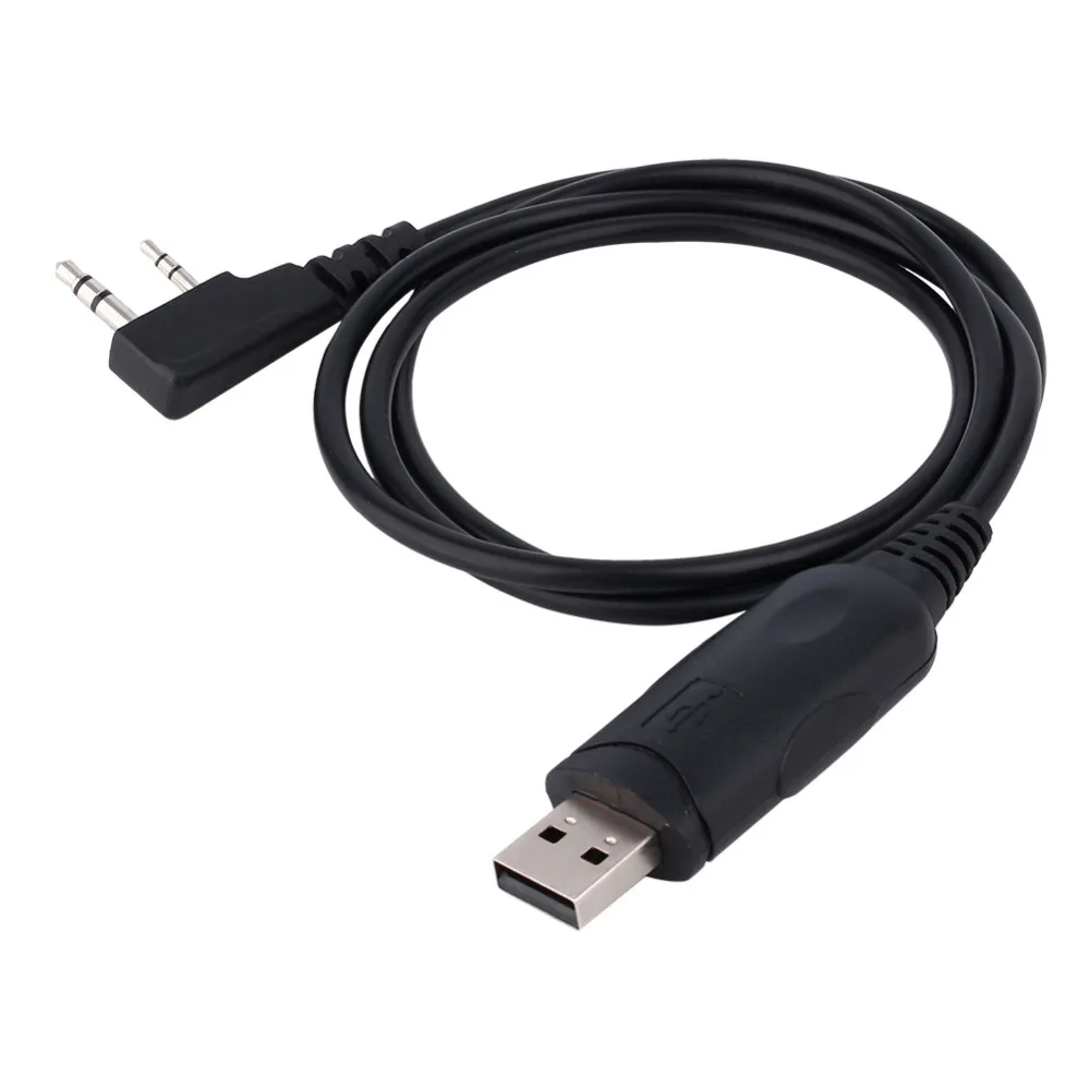 

2020 Hot Sale USB Programming Cable Radio 2Pin With CD Drive For Baofeng UV-5R Kenwood Brand New And High Quality