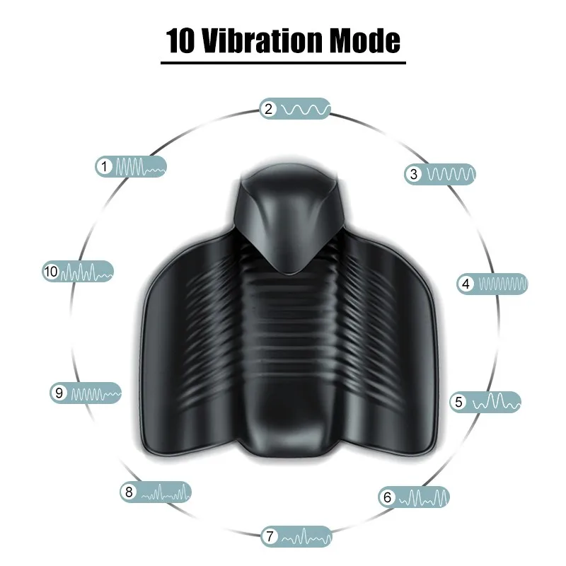 Медицинские силиконовые головки вибратор пенис массажер 10 режимов задержки