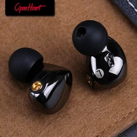 openheart earphones wired heavy bass warm sound quality earhook headset metal earbuds headphone with mmcx comfortable soundproof