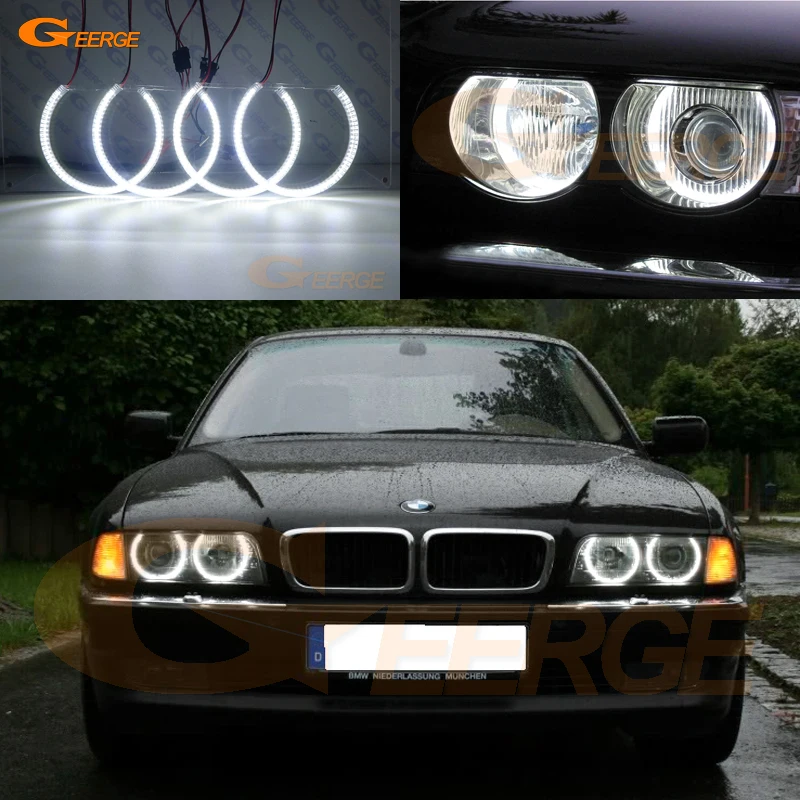 Для BMW E38 740i 750i 730d 740d 728i 1995 2001 ксеноновый головной светильник SMD светодиодный