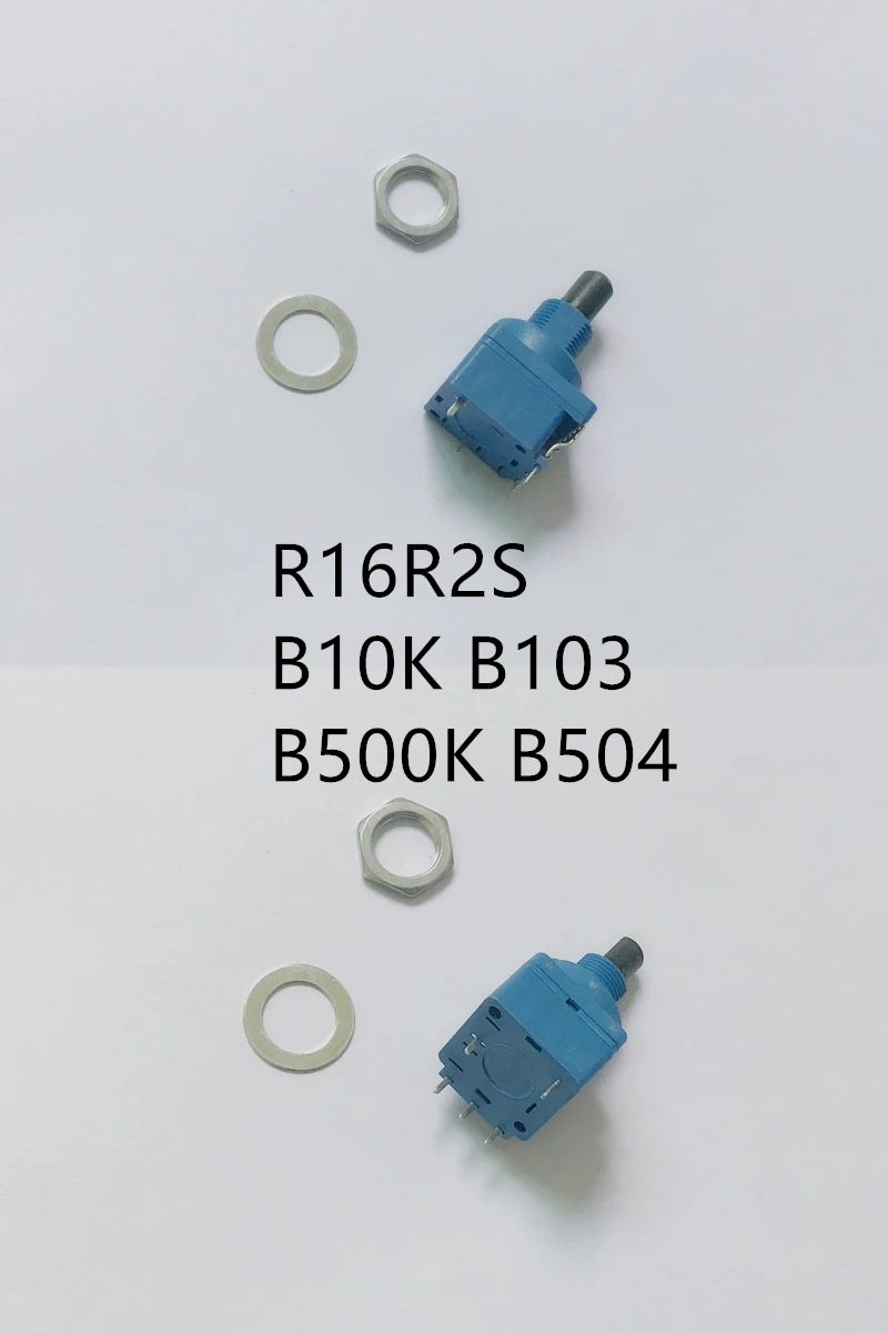 Фото Original new 100% B10K B103 B500K B504 switch potentiometer R16R2S lighting lights dimming device Wall Hotel rotary switch №2