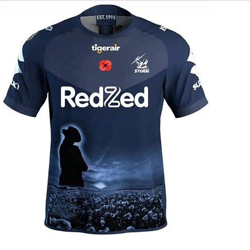 

Melbourne Storms 2020 2021 Premiers Jersey RUGBY JERSEY Size: S--5XL