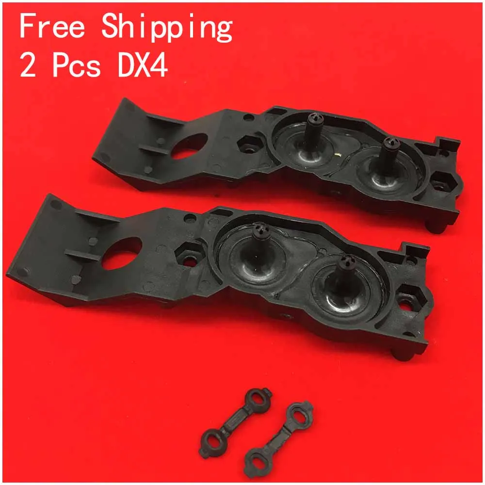 2pcs/lot Dx4 printhead cover adpter manifold for roland SP VP SJ XJ RS XC 300 540 640 740 Mimaki MutohPrinter