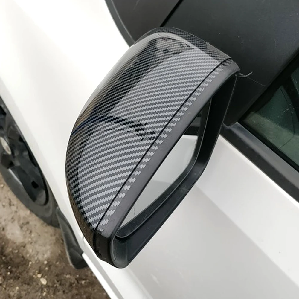 

2 pieces For Volkswagen VW Polo MK5 6C with indicator ABS Side Rear view Mirror Cover Replacement Caps Shell Trim Black