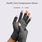 1 пара, спортивные хлопковые компрессионные перчатки с открытыми пальцами