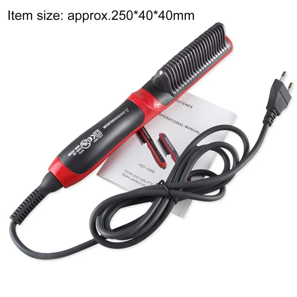 

Portable Dual-purpose Hair Straightener Electric Straight Curling Hair Stick for Women Styling Accessories EU/US Plug