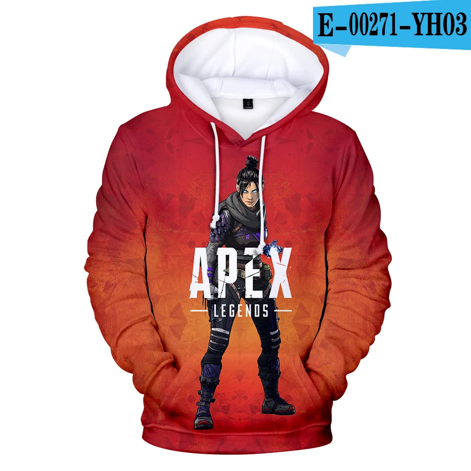 Лидер продаж 3D Apex Legends толстовки кофты для мужчин/худи для мальчика игра Apex Legends одежда известный бренд осень зима толстовка - Цвет: 3D
