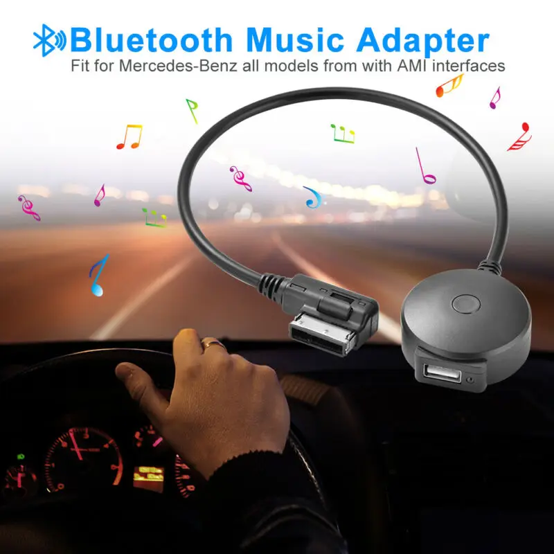 

USB Bluetooth Music Adapter Wireless Replacement Audio PVC+Copper Durable
