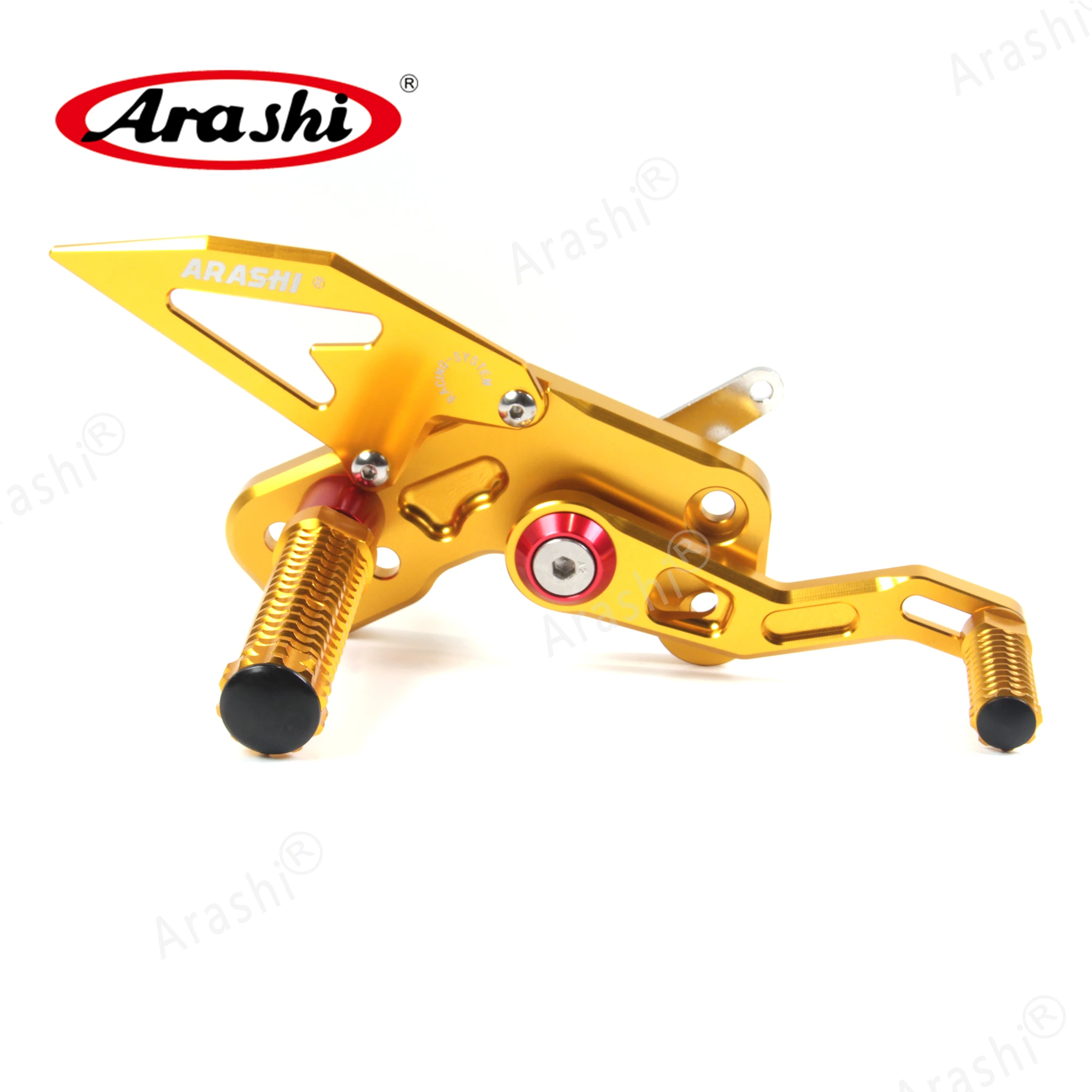Arashi CNC регулируемый задний комплект для KAWASAKI Z125 Z125-Pro 2016 - 2021 Z 125 Pro подножка