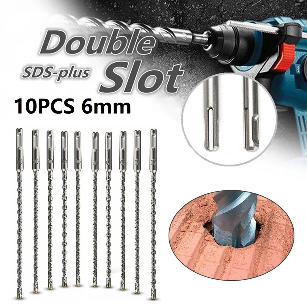 

Bi-Metal 210mm Electric Hammer Drill Bits Cross Type Tungsten Steel Alloy SDS Plus For Masonry Concrete Rock