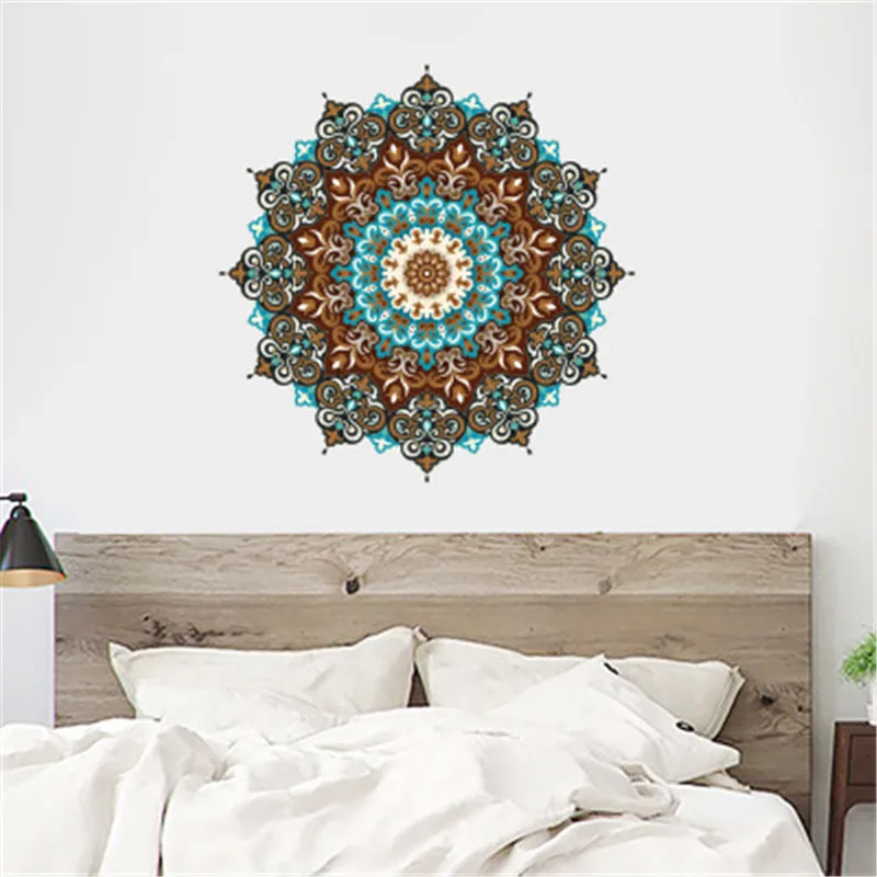 Мандала настенные Стикеры для медитации йоги искусство на стену гостиная в стиле