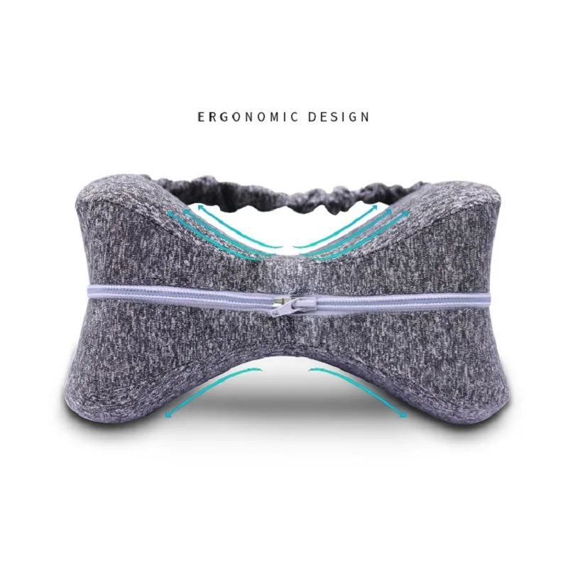 

Orthopedic Pillow for Sleeping Memory Foam Leg Positioner Pillows Knee Support Cushion between the Legs for Hip Pain Sciatica