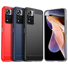 For Cover Xiaomi Poco M4 Pro Case Shockproof Back TPU Soft Case For Poco M4 Pro 5G Cover Redmi Note 11 Pro Poco M3 M4 Pro Fundas
