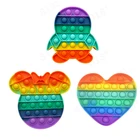 Поп пузырь фиджет пакеты Поп фиджет игрушки для взрослых снятие стресса Антистресс мягкие сжимаемые антистресс подарок антистресс Поп Ит игрушки