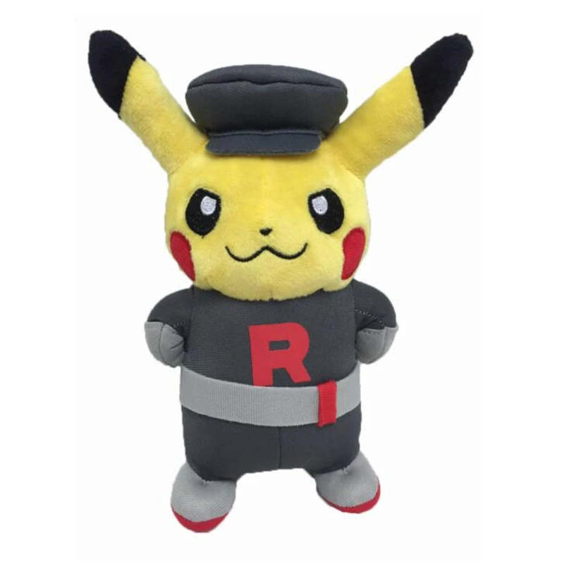 20 см 6 стилей Аниме Пикачу Косплей команда ракета Волга Аква галактик