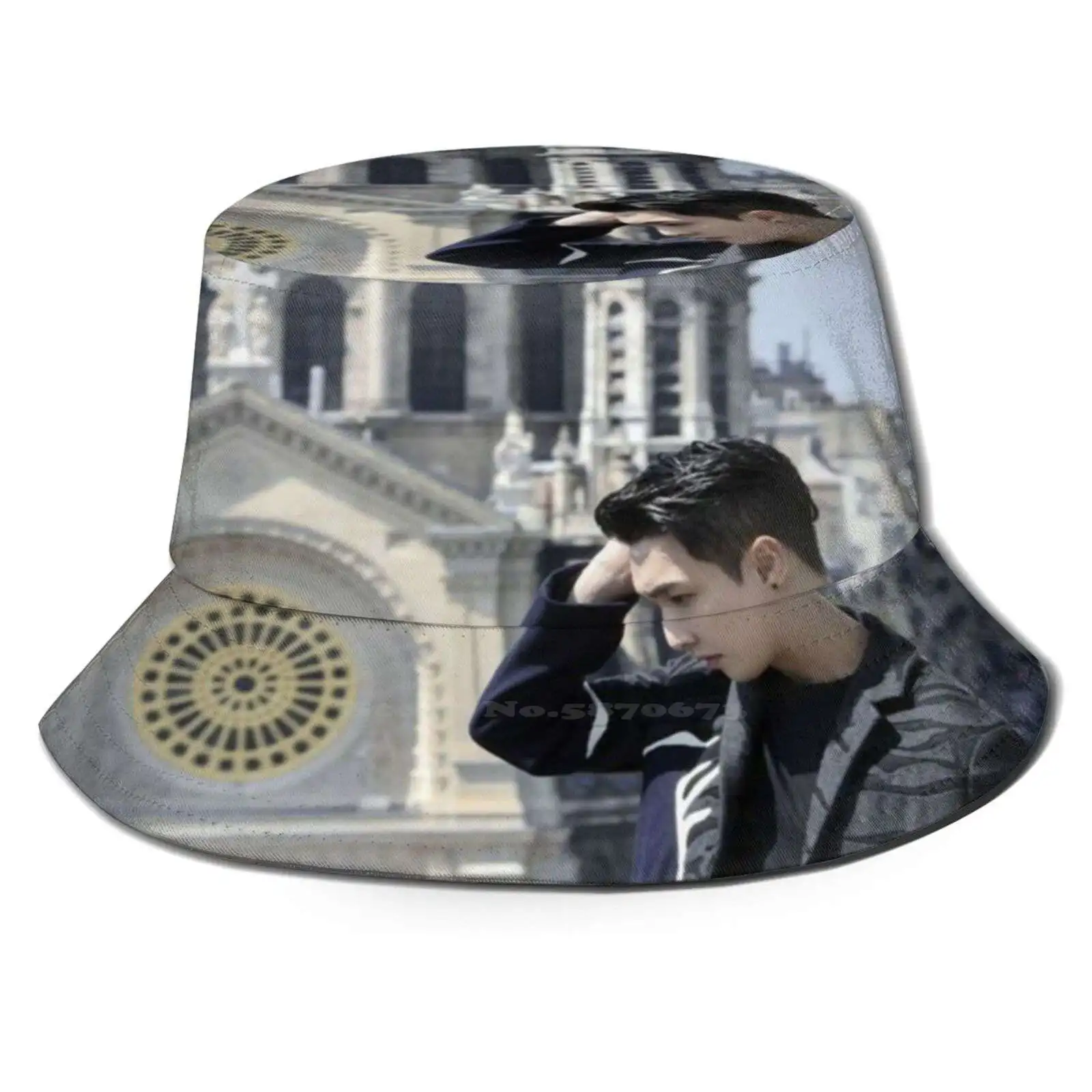 

Exo шляпы с узором, уличная шляпа, Солнцезащитная шляпа Exo Lay Pookipsy