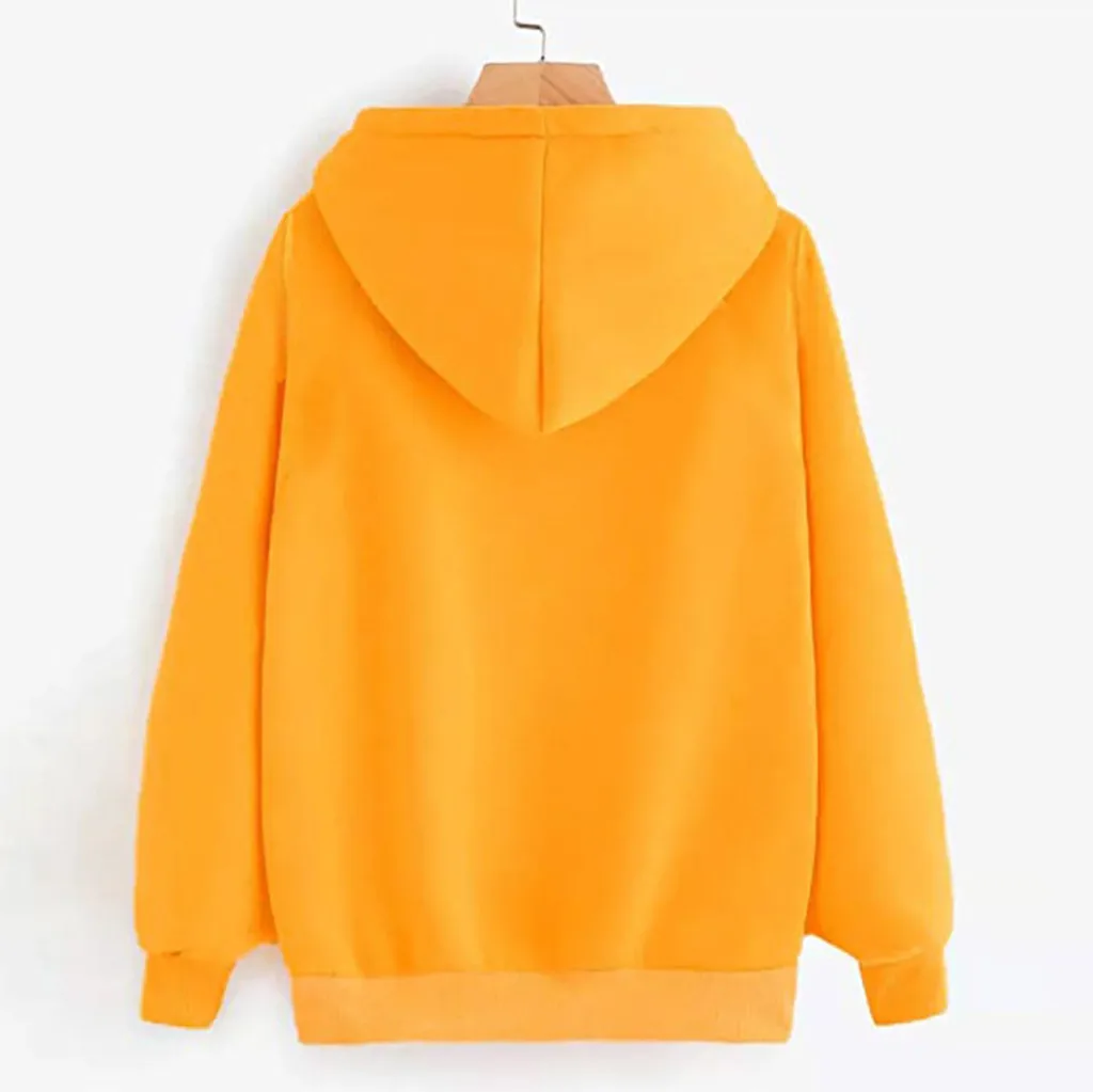 Женская толстовка с уникальным принтом Chamsgend Повседневная Длинная зимняя теплая