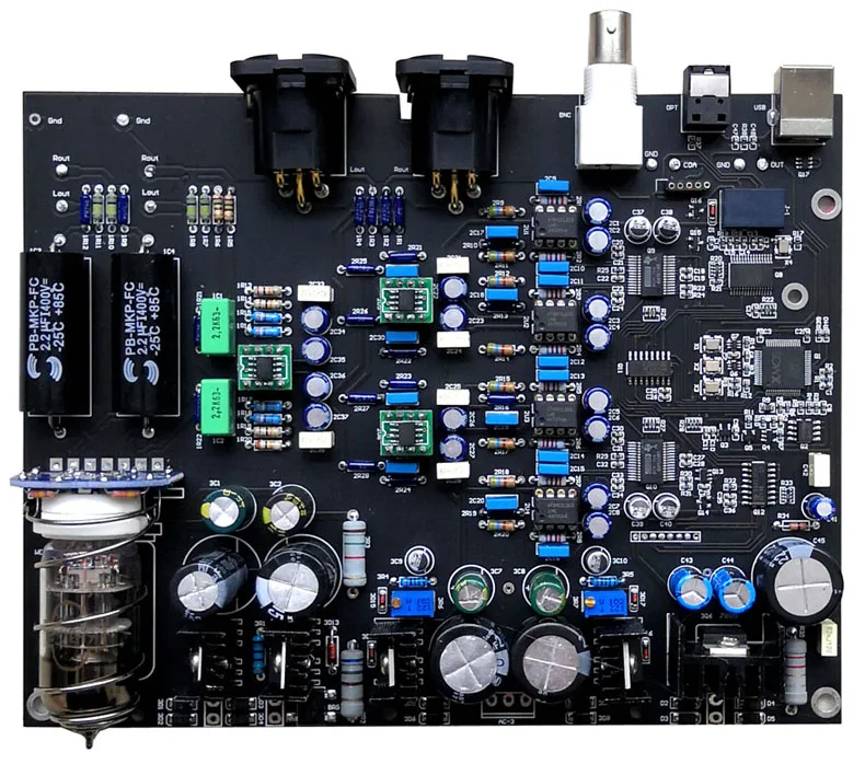 Готовый аудиоцап PCM1794A Hifi XU208 USB сбалансированный декодер Bluetooth трубка ЦАП |