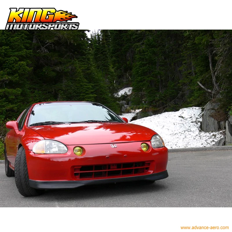 Лучшая установка подходит для 93 97 1993 1997 Honda Del Sol T R стиль передний бампер спойлер PU