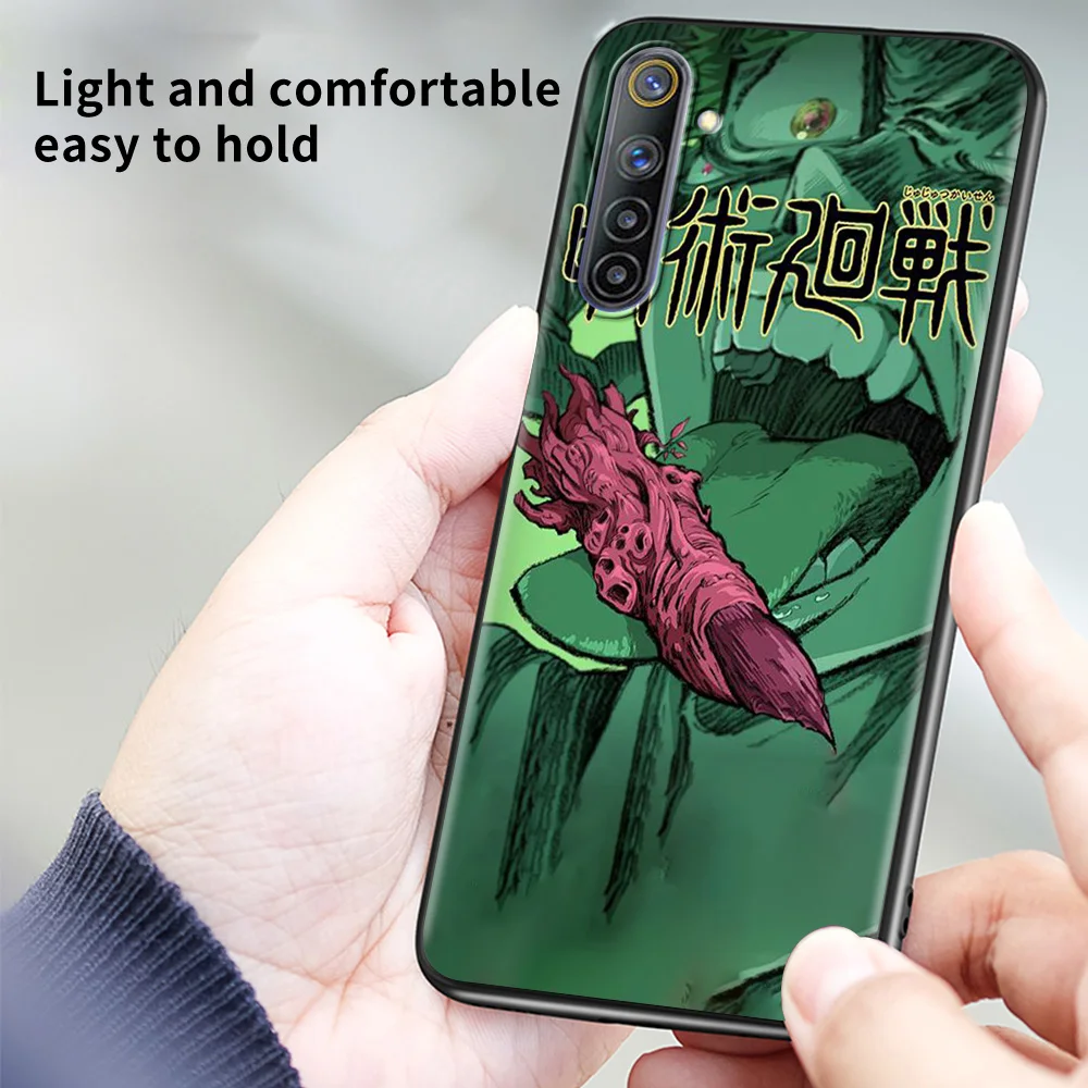 

Phone Shell For Realme V15 V13 GT Neo C25 C21 C20 C15 C11 C3 8 7 6 X50 Q2 Pro Q2i Fundas Cover Case Guscio Jujutsu Itadori
