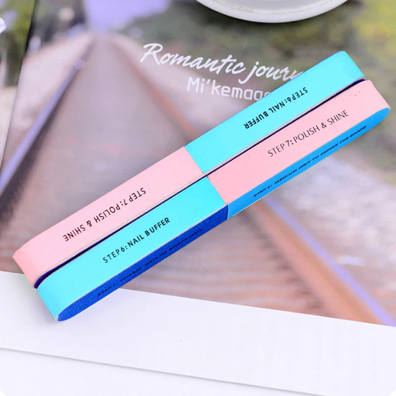 Наждачная бумага для маникюра и педикюра 3 шт./лот 4 способа|Пилки ногтей буферы| |