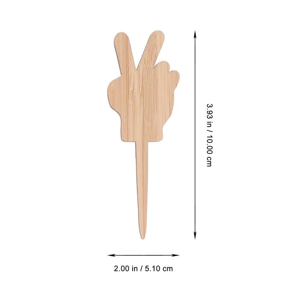 

20Pcs Reusable T-type Plants Label Gardening Decor Potted Flower Labels (Khaki)