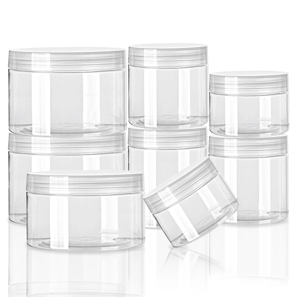 

Plastic Food Storage Container Jar Set with Lid Kitchen Bulk Sealed Cans Refrigerator Multigrain Tank Container for Cereal Pot